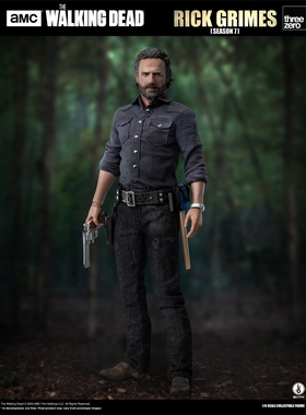 【现货】Threezero 3Z05900W0 1/6 行尸走肉第七季 瑞克 格莱姆斯