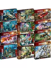 Ninjago/Ninjago Underwater Bounty Temple Guardian Village Jungle Dragon Titan Mecha Building Blocks