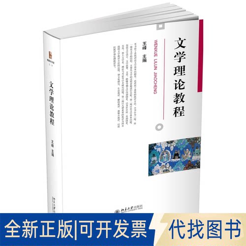 正版全新文学理论教程9787301317006王峰北京大学出版社2020-10-01