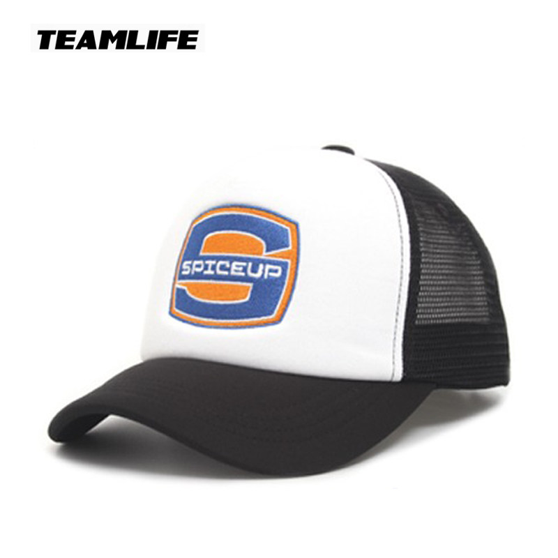 韩国Teamlife正品棒球帽出游透气网帽运动鸭舌帽男女情侣百搭帽子