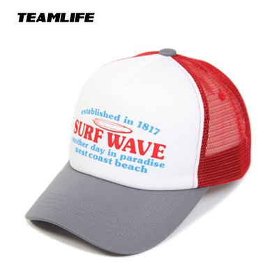 韩国Teamlife正品潮流硬顶帽子撞色棒球帽运动鸭舌帽男女出游网帽