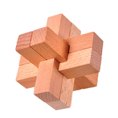 鲁班锁六通锁孔明锁全套益智玩具8一12岁儿童积木拼装 魔方华容道6