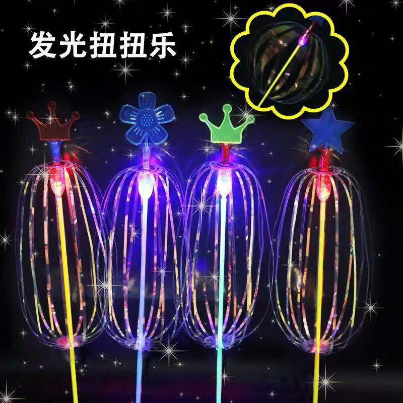 泡泡花魔法棒百变扭扭乐发光儿童闪光玩具幼儿园礼物小礼品全班