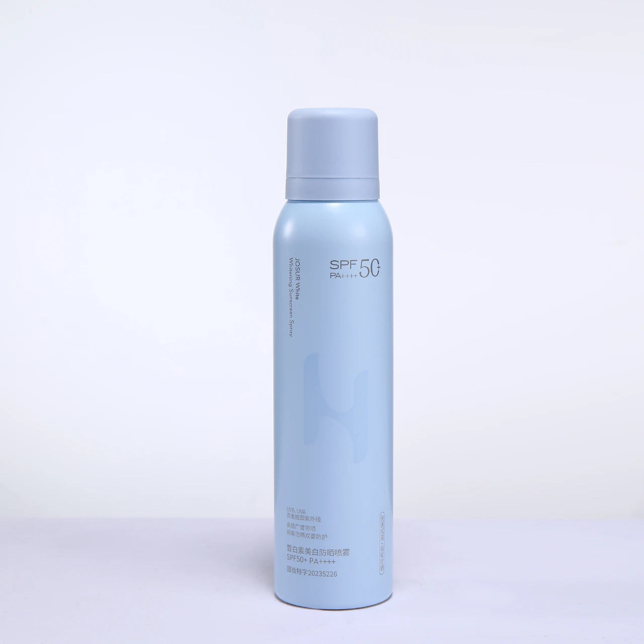 皙白素美白防晒喷雾SPF50+清爽透气不粘腻快速成膜100ml/瓶