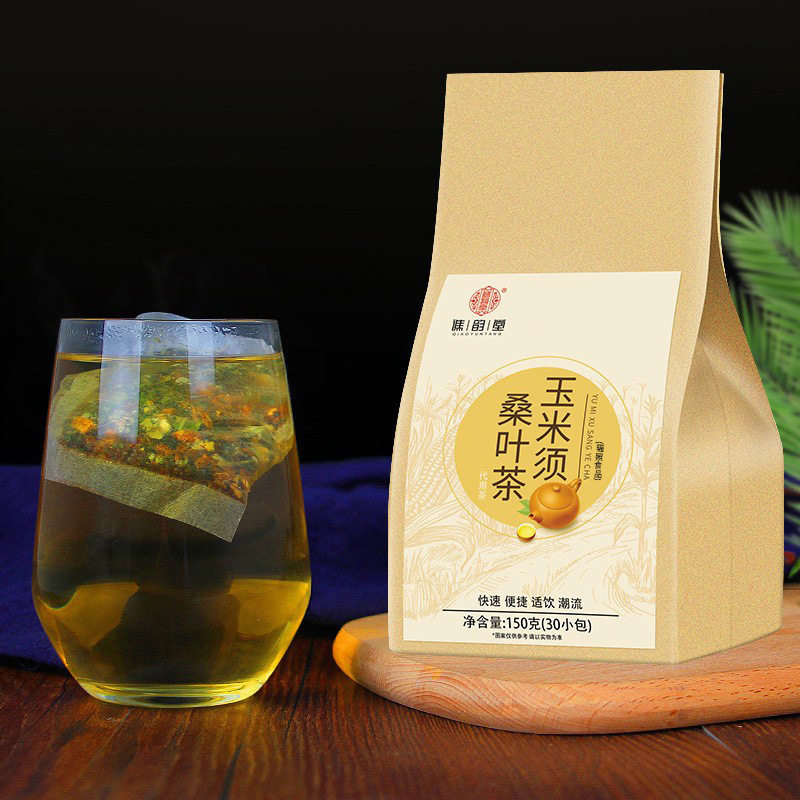玉米须桑叶茶无糖30小包