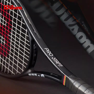 Wilson威尔胜26款PRO STAFF CLASSIC经典小黑拍碳素专业网球拍