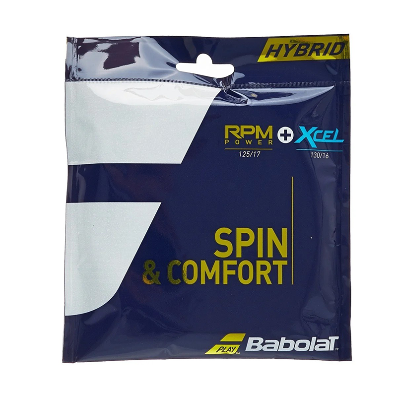 正品百宝力网球线Babolat RPM Power+Xcel百保力聚酯子母线 运动/瑜伽/健身/球迷用品 网球线 原图主图