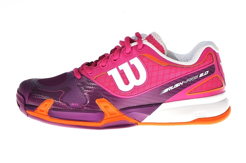 威尔胜wilson网球鞋rush pro 2.0  女士网球鞋 女款轻便透气