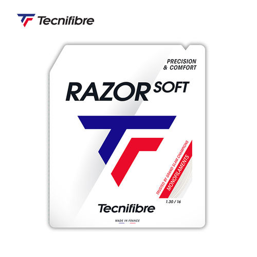 Tecnifibre泰尼飞Razor Soft专业网球线梅总聚酯硬线(赠品勿拍)