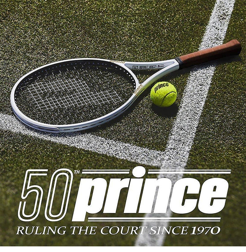 Prince王子网球拍HERITAGE100 LTD 50周年纪念限量款款碳素碳纤维_虎窝淘