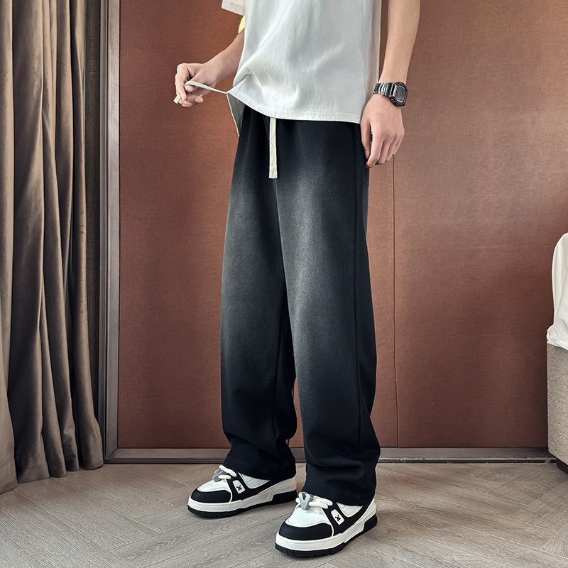 抖音直播洗水针织运动裤A370-K018-P65,男装休闲裤,电商A370