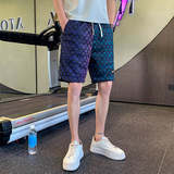 夏季网红抖音五分裤沙滩裤短裤男DK32-P45-控69，男装休闲裤，电商A370