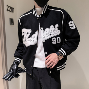 A370-JK26-P98-控138 秋冬新款棒球服夹克机车服外套男图片