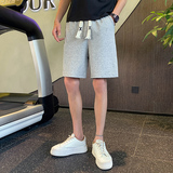 夏季新款纯色运动休闲五分裤沙滩裤潮流男士短裤DK35-P45-控69，男装休闲裤，电商A370