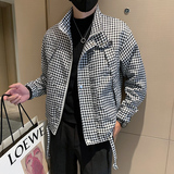 秋冬新款个性潮牌立领夹克男JK50-P98，男装夹克，电商A370