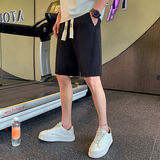 2023社会小伙夏季新款五分裤短裤沙滩裤卫裤男DK20-P45，男装休闲裤，电商A370