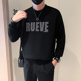 秋季新款个性潮牌套头圆领卫衣男W37-P65，男装卫衣，电商A370