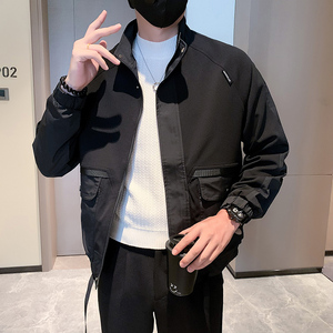 秋冬新款个性潮牌夹克男JK58-P98图片