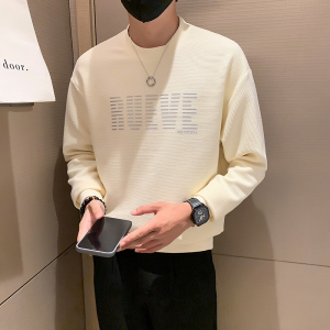 秋季新款个性潮牌套头圆领卫衣男W37-P65图片