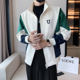 JK30-P108-控148-秋冬社会小伙潮牌新款棒球服机车服夹克外套男1，男装夹克，电商A370
