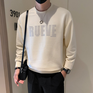 秋季新款个性潮牌套头圆领卫衣男W37-P65图片