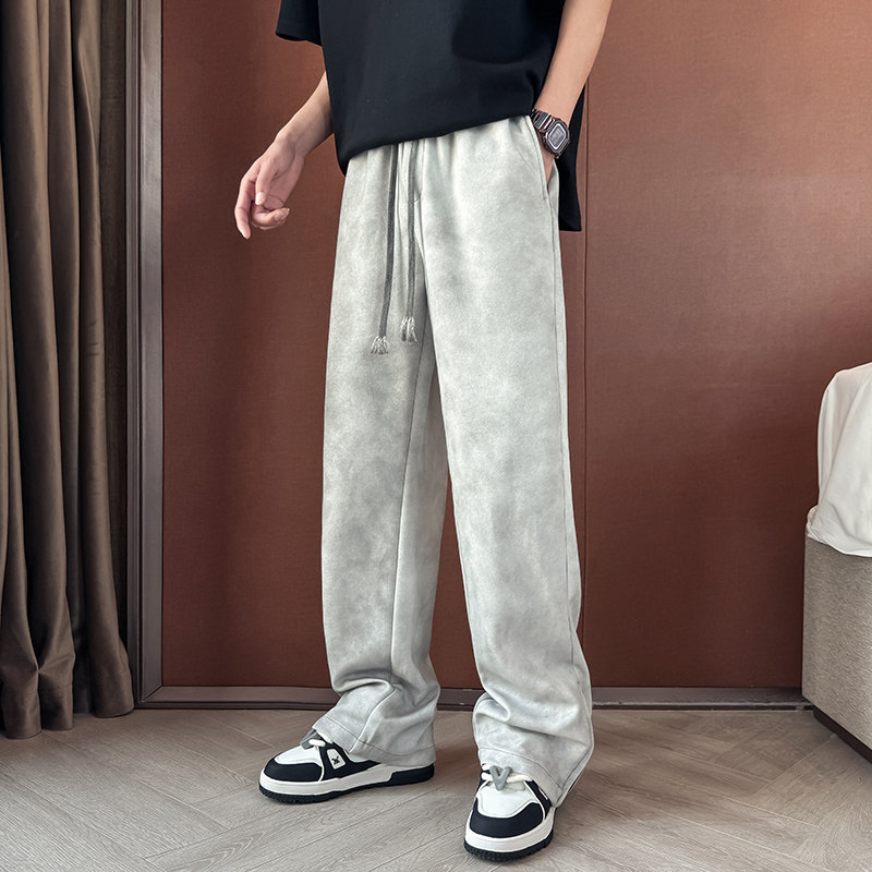 抖音夏季薄款脏脏裤A370-K019-P65,男装休闲裤,电商A370