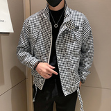 秋冬新款个性潮牌立领夹克男JK50-P98，男装夹克，电商A370