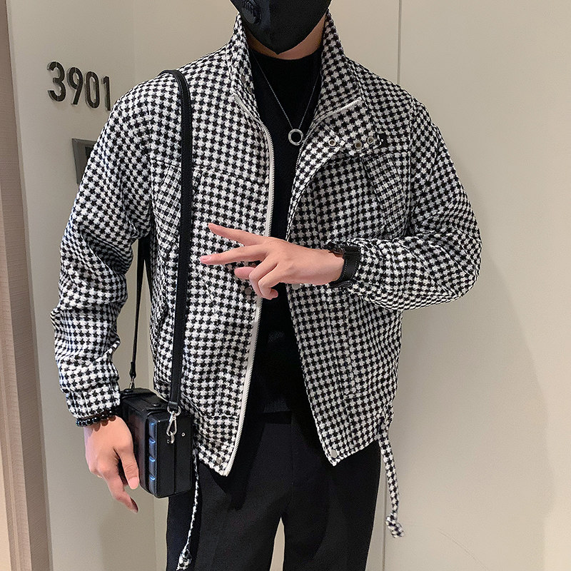 秋冬新款个性潮牌立领夹克男JK50-P98,男装夹克,电商A370