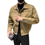 秋冬新款个性潮牌翻领夹克男JK56-P88，男装夹克，电商A370