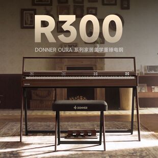 唐农(DONNER)R/S300 OURA系列电钢琴电子琴进阶专业重锤88键