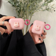 粉色立体小兔子适用苹果1 Pro软壳可爱五代airpods2硅胶壳简约二三代防摔套Pro2盒 2代蓝牙耳机保护套AirPods