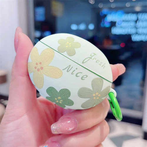 ins风满屏彩花小清新耳机保护套