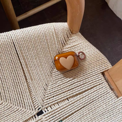 苹果AirPods简约爱心蓝牙耳机壳