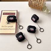 ins超萌可爱表情适用AirPodsPro二代防摔软壳适用苹果无线蓝牙耳机壳AirPods4保护套卡通香肠嘴三代硅胶5代潮