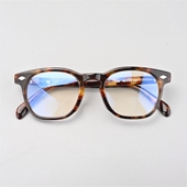 时尚 眼镜近视复古框男超轻眼镜架配高度近视防蓝光框架10686 方款