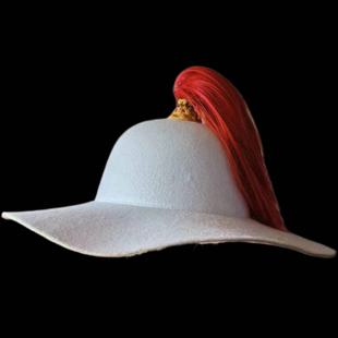 古风水浒传林冲帽搭子帽黑白两色可选择影视官帽暖帽帽子手工制作