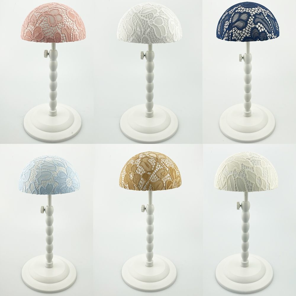 升降支架塑料蕾丝放置头发假发支撑架便携家用帽子可拆卸固定架子