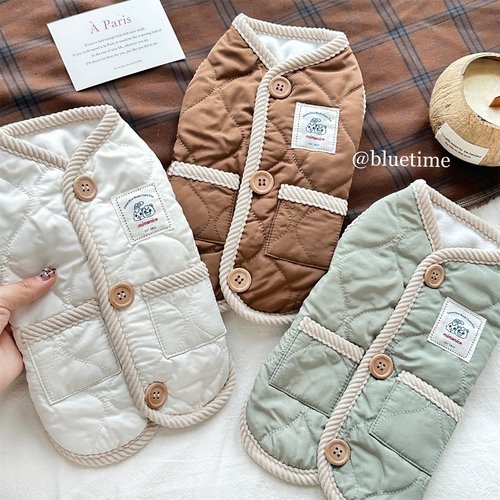 猫咪衣服加绒加厚泰迪冬装棉服