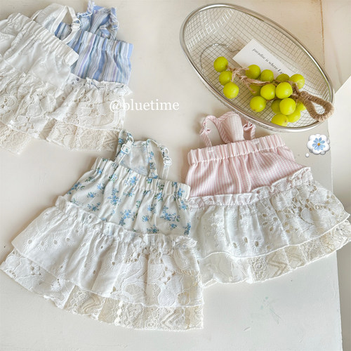 bluetime宠物韩系公主裙夏装