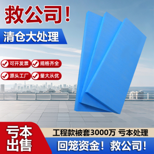 XPS挤塑板防火冬季 保温板123456cm隔热泡沫板地暖屋顶外墙地垫宝