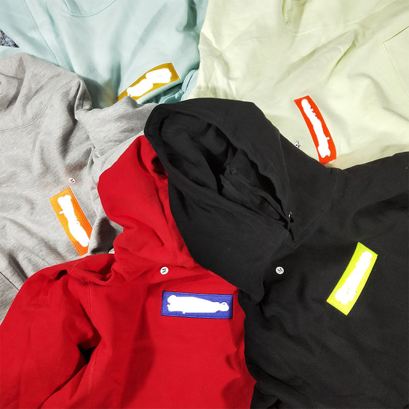 IAMAFK 17fw box logo Embroidered sweater bogo Hoodie Gauck Plush Hooded Sweaterin the Men's clothing, Sweater  category - from Buy2taobao.com to provide professional Taobao agent buy service