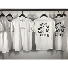 ASSC AF1球鞋Logo ANTI SOCIAL SOCIAL CLUB限定美潮男女情侣短袖