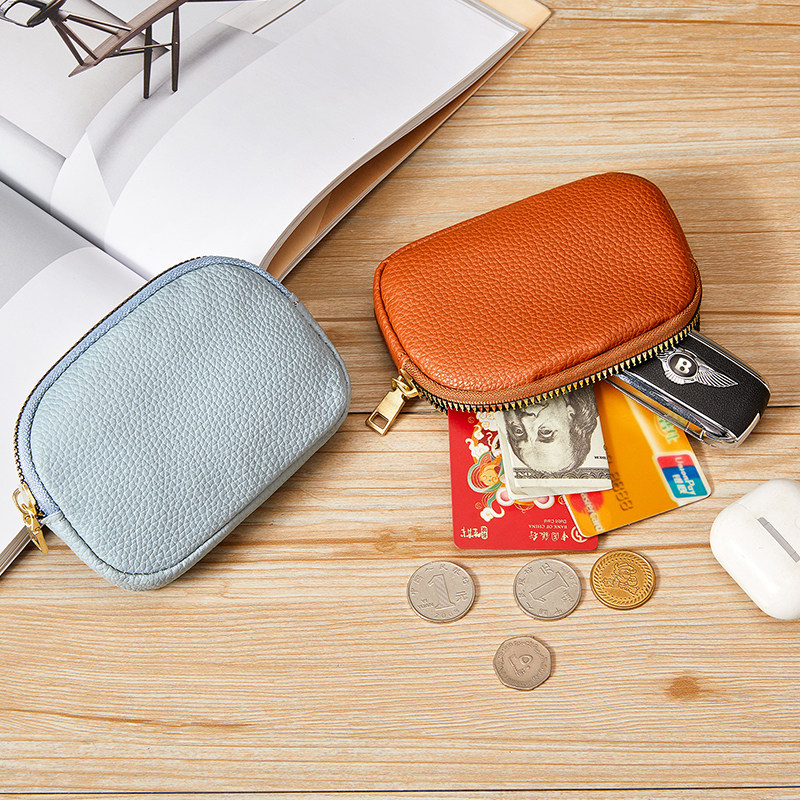 真软皮质感拉链小钱包女迷你小包收纳钥匙包卡包复古手拿零钱包,箱包皮具/热销女包/男包,钱包,淘宝优惠券,粉丝福利购,淘宝优惠卷