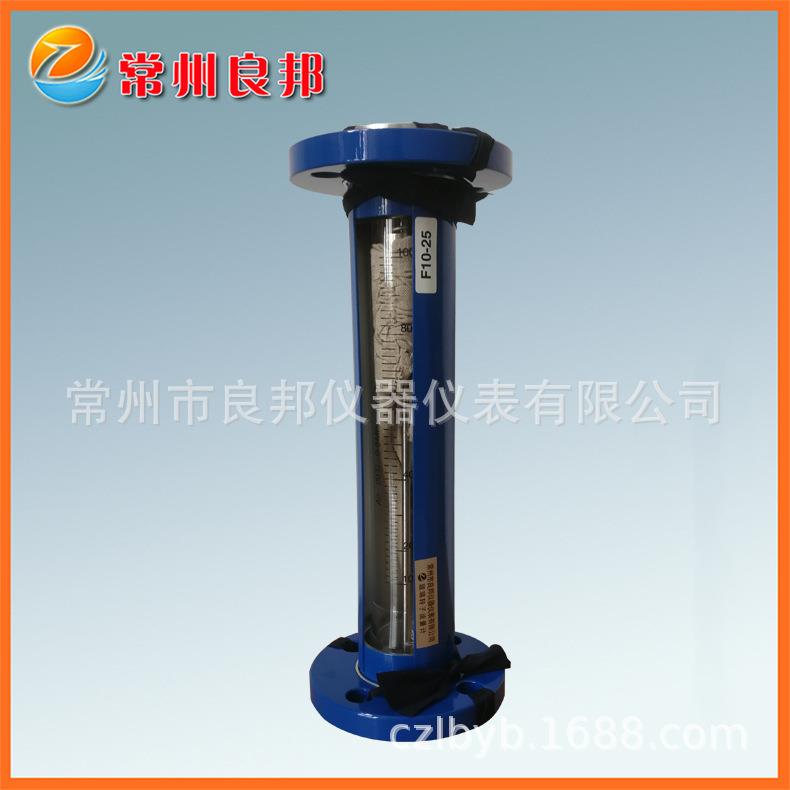 玻璃转子流量计F10-25氢气氧气氮气空气耐高压活动法兰连接