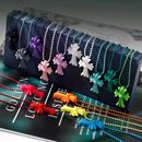 过验版 k罗心彩色十字架20周年东京男女青山潮流限定橡胶项链 项链