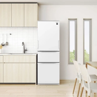 日本直邮夏普23年374L任意门节能冰箱净离子群除菌自动制冰100V