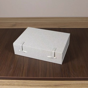 挂盘盒礼品盒砚台盒子瓷盘雪花绒收纳红木扣盘盒长方形扁盒