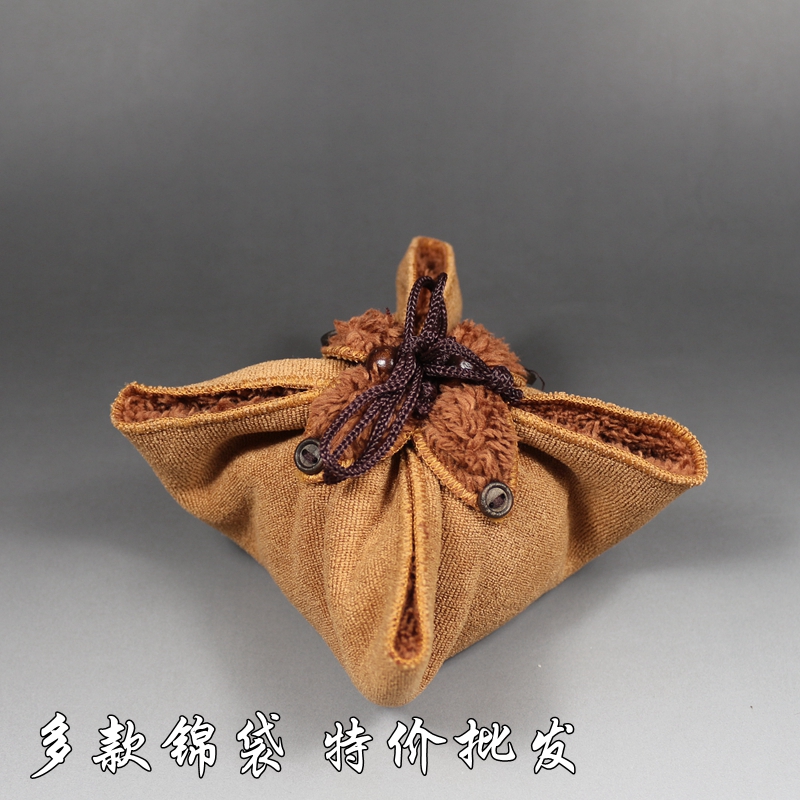 布袋宜兴古董锦囊批量定做