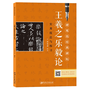 王羲之乐毅论实用技法与练习 硬笔临经典碑帖 硬笔钢笔楷书练字帖临摹历代碑帖精粹 技法讲解书法学习硬笔临古帖 硬笔书法入门教程