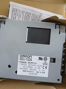 S82J-5224 电源 OMRON AC100-120V DC24V 1.1A议价维修